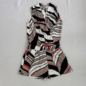 Theory Multicolor Abstract Jumpsuit